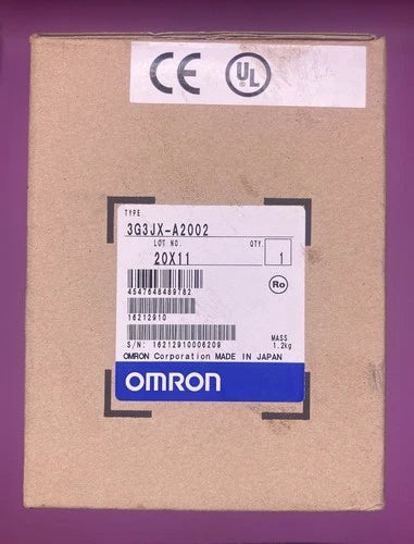 One Omron 3G3JX-A2002 Inverter