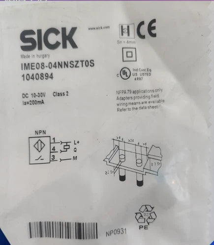 1PC Proximity switch IME08-04NNSZT0S