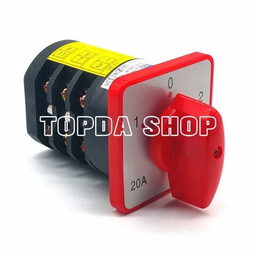 1Pcs HZ5-20/4M05 for Lean switch 4KW 20A forward and reverse function HZ5D-20