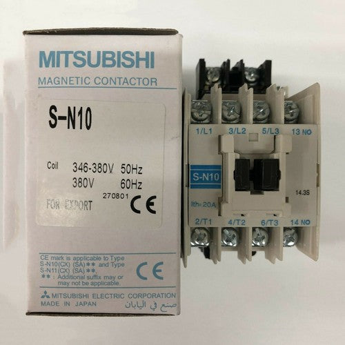 MITSUBISHI S-N10 AC380V AC contactor Free shipping#LJ