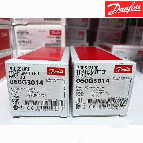 1pcs Danfoss MBS 33-060G3014 0-40bar Pressure Transmitter Sensor 060G3014