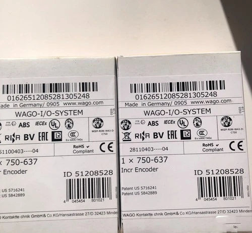 750-637 WAGO 750627 Buscoupler DeviceNet Module PLC