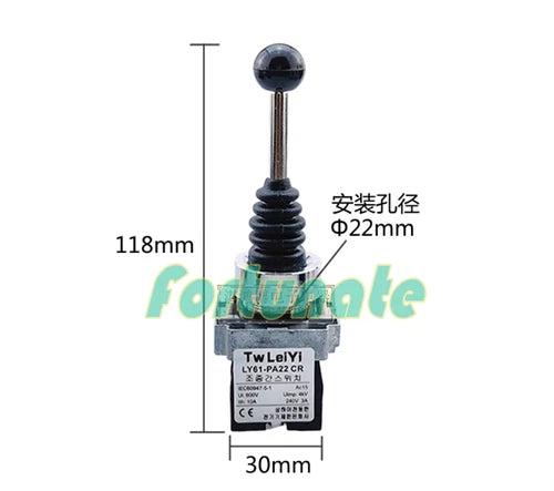 1PC FOR Cross switch LY61-PA22CR Joystick switch