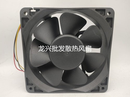 1 PCS NONOI Fan G1238E24B2 RS DC24V 0.600A 120*120*38MM3 wire cooling fan