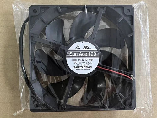 1PC DC12V 0.19A strong wind super quiet 2pin 120 120*25mm 9S1212F404 fan