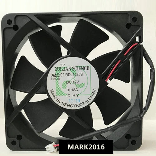 1PC 12V 0.18A 12025 2pin RDL1225S Fan