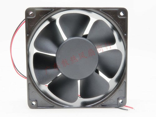 1 PCS Guoheng Axial fan GH12038M24B DC24V 0.35A 12038 12CM metal frame 2 Wire