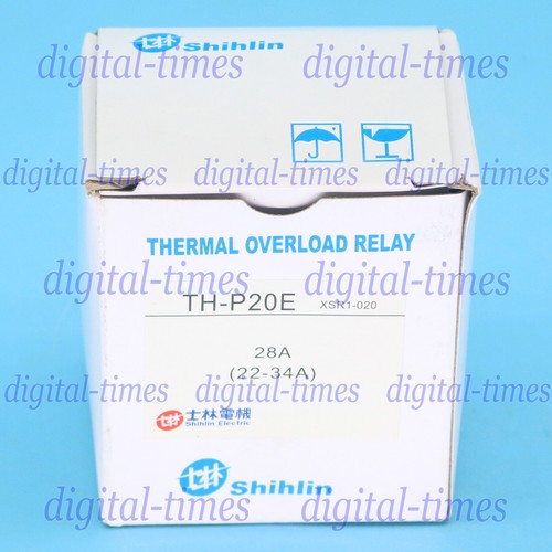 1PC Shihlin TH-P20E 28A(22A-34A) Thermal Overload Relay#LJ