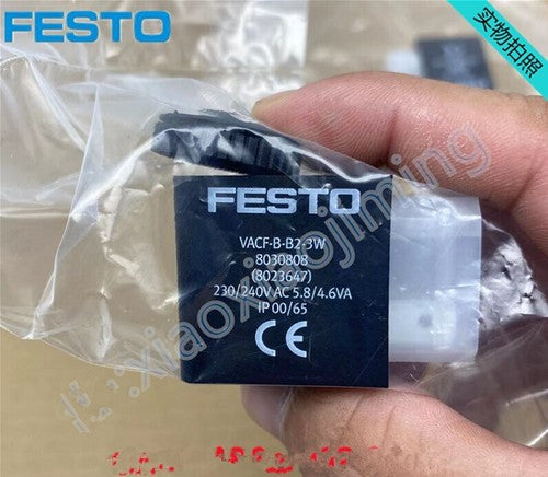 1 PCS FESTO VACF-B-B2-3W Solenoid Valve coil 8030808