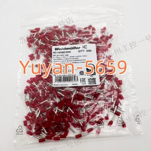QTY:500/1 bag Cold Pressed End Wire H1.0/14D R 9019080000