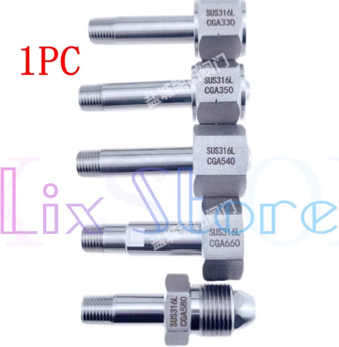 QTY:1 CGA330 CGA350 CGA540 CGA580 CGA660 CGA Cylinder Fitting
