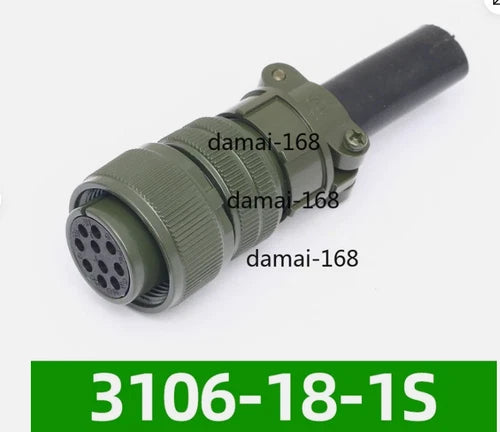 10pc 10pin MS3106A18-1S Ation plug servo connector