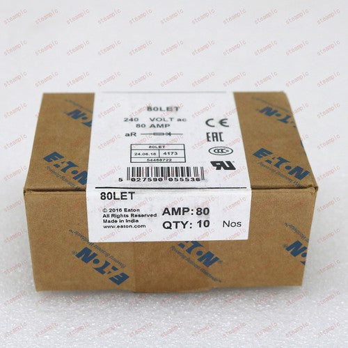 10PC eaton Bussmann Fuse BS88:4 80LET 80A 240VAC Fast Delivery