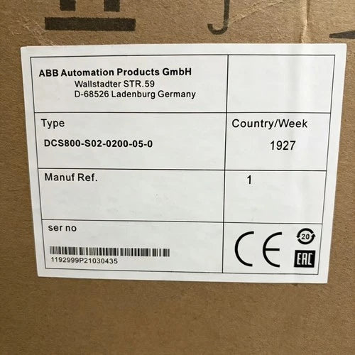 DCS800-S02-0200-05-0 ABB DC Driver Speed Governor DCS800S020200050