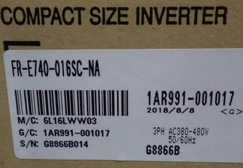 FR-E740-016SC-NA MITSUBISHI FRE740016SCNA INVERTER