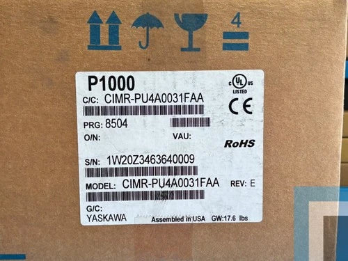 CIMR-PU4A0031FAA Yaskawa CIMRPU4A0031FAA Inverter