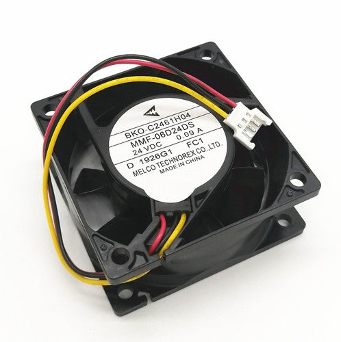 Mitsubishi Inverter Fan BKO-C2461H04 MMF-06D24DS FC1 24V 0.09A 6CM 3-wire