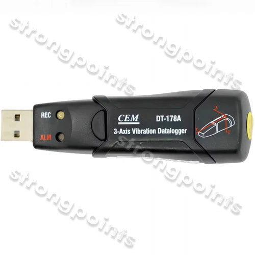 1PCS Shock Vibration Acceleration Data Logger 8M Memory DT-178A 3-Axis