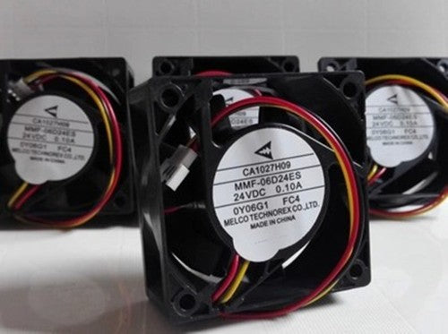 Mitsubishi CA1027H09 inverter cooling fan MMF-06D24ES-FC4 24V 0.10A 6025