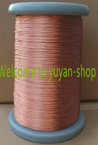 1PC AWG38 X 10 Strands Litz Wire 10/38 Enameled copper wire twisted-pair