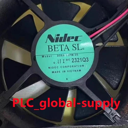 1PCS Cooling Fan 09A 12V 0.07A 8025 80mm Model D08A-12PM 05