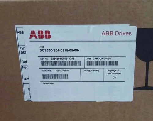 1 pcs ABB DC Speed Regulator DCS550-S01-0315-05-00-00