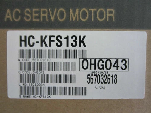 HC-KFS13K 1PCS Mitsubishi Servo Motor HCKFS13K In Box