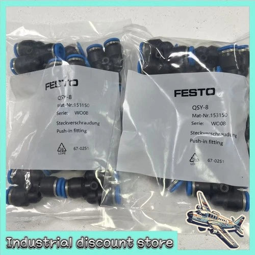 10pcs gas fittings QSY-8 153150