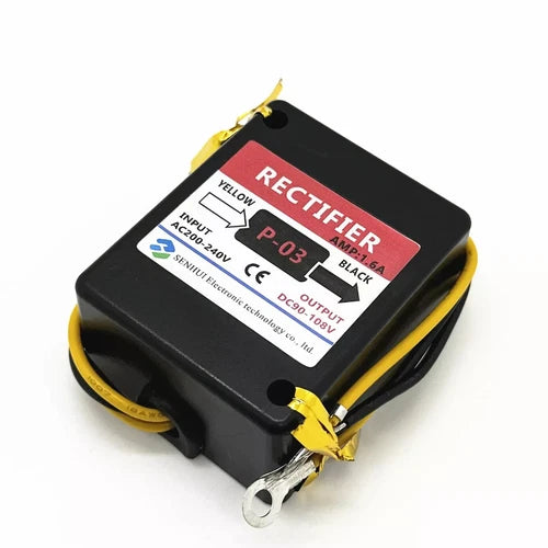 1X P-03 1.6A 220-240VAC 90-108VDC POWER UNIT Motor Brake Rectifier