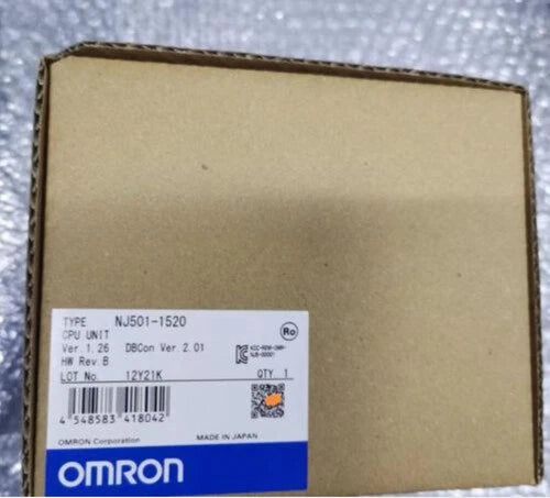 NJ501-1520 Omron NJ5011520 PLC Processor Module CPU Unit