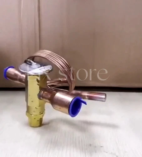 Thermal Valve Power Head Spool Body Straight Through Welded HFES 6HC R22 3.5KW