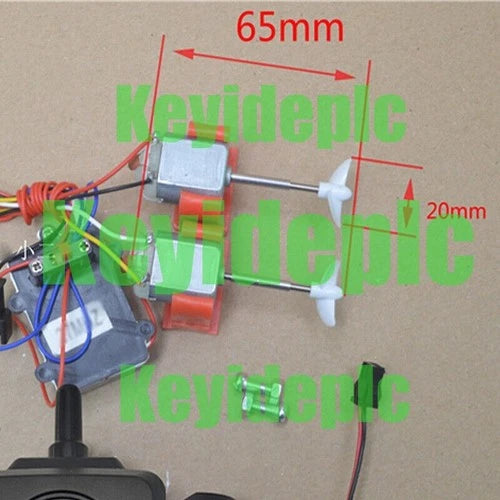Kit DIY For RC Model Boat Kits Shaft+Bushing+Motor+Propeller+Controller+Receiver