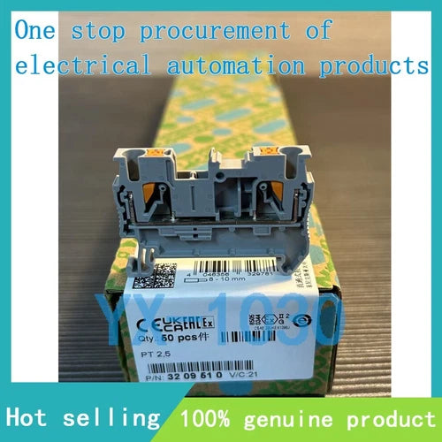 50Pcs Feed-through terminal block 3209510 PT 2,5