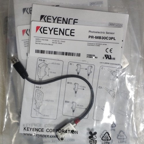 one keyence Photoelectric sensor PR-MB30C3PL one Year Warranty