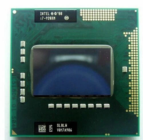 Intel Core i7-920XM (SLBLW) 2GHz quad core 8M G1 notebook cpu processor i7 920XM