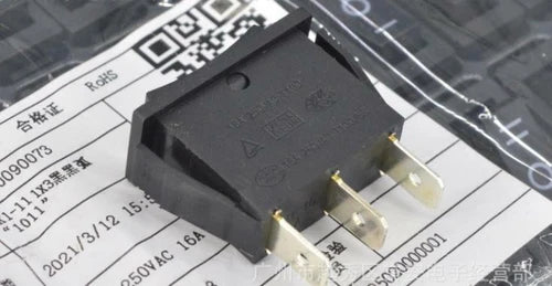 2pcs 3pins 3 positions Rocker Switch 16A 250VAC no lights RK1-11