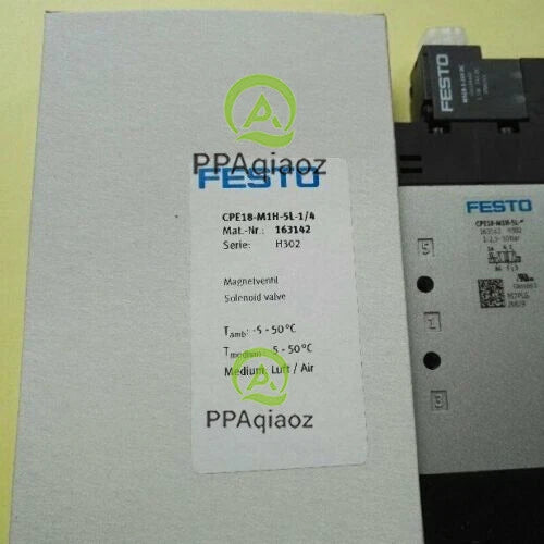 1PC FESTO CPE18-M1H-5L-1/4 163142 Solenoid Valve Free Shipping
