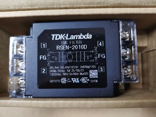 1pc RSEN-2010D TDK-LAMBDA Single-phase Power EMC Filter 250VAC 10A