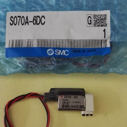 one SMC Solenoid Valve S070A-6DC Free shipping