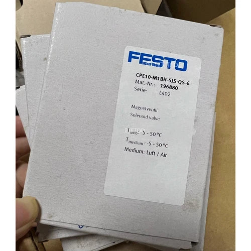 1PC Festo CPE10-M1BH-5JS-QS-6 196880 Solenoid Valve Free Shipping
