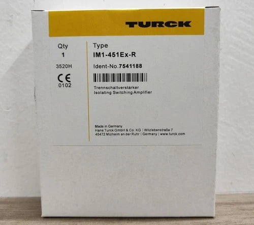 IM1-451EX-R Turck IM1-451EX-R Safety Barrier Isolator