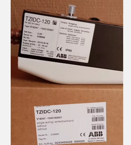 V18347-1040160001 ABB TZIDC-120 REV POSITIONER INDICATORV18347-1040160001