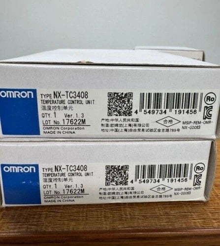 NX-TC3408 1PC OMRON analog Input module NX-TC3408