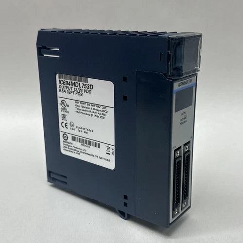 IC694MDL753D GE Emerson Fanuc 12/24vdc 0.5A Positive Logic Output module