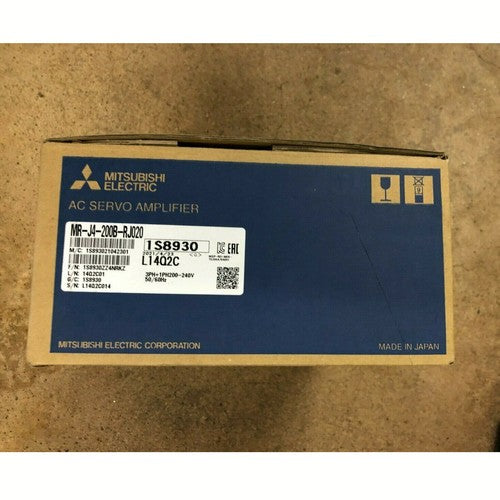 ONE Mitsubishi IN BOX MR-J4-200B-RJ020 AC Servo Drive free shipping