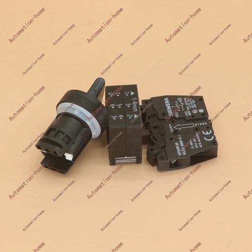 1PCS For 3SB3201-2KA11 1NO+1NC Rotary Switch