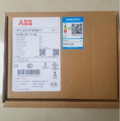 ABB AC contactor AX95-30-11-80 220-230V 50Hz / 230-240V 60Hz