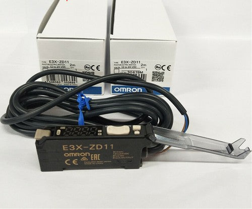 1pcs Omron E3X-ZD11 2M Photoelectric Switch Sensor Fiber Amplifier