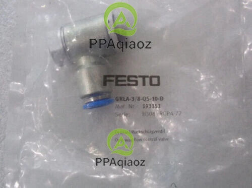 1PC FESTO GRLA-3/8-QS-10-D 193151 Throttle Valve Free Shipping