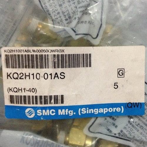1Bag/5pcs SMC KQ2H10-01AS Fittings Free shipping